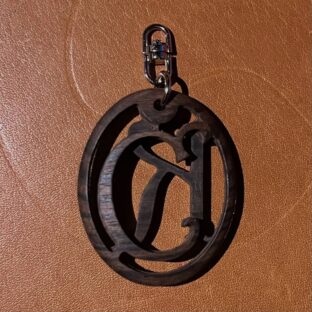 イニシャルネックレス　木の組み合わせ2