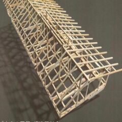 自然と調和する木の家　構造見学会